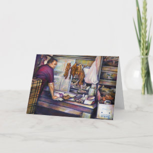 Carte de voeux Singapour baisée au soleil