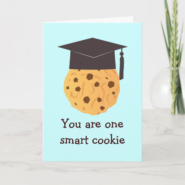Carte de voeux Smart Cookie Graduation (Devant)