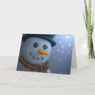 Carte de voeux Snowman