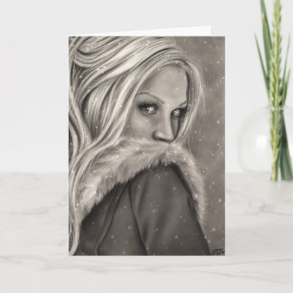 Carte de voeux Soft Snow Christmas