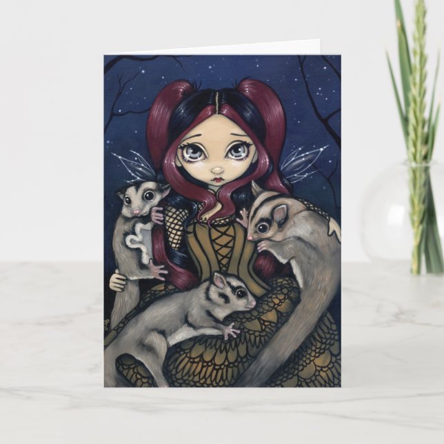 Carte de voeux "Sougar Gliders" (Devant)