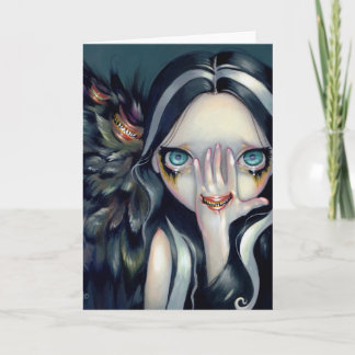 Carte de voeux "Speak No Evil"