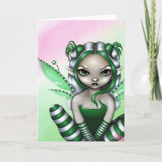 Carte de voeux "Spearmint Sprite"