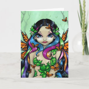 Carte de voeux "Spring Butterfly Maiden"