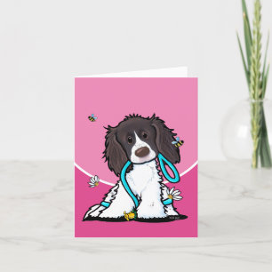 Carte de voeux Springer Spaniel