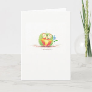 Carte de voeux Sprout Merci