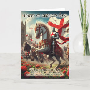 Carte de voeux St. George's Day