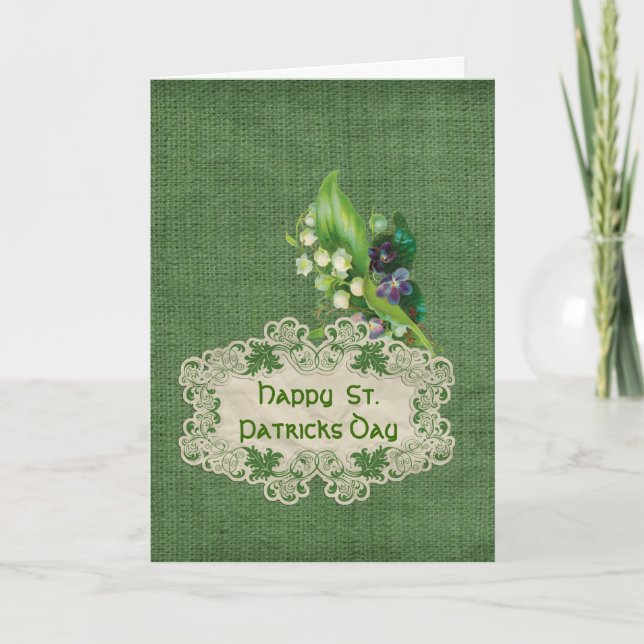 Carte de voeux St. Paticks Day (Devant)