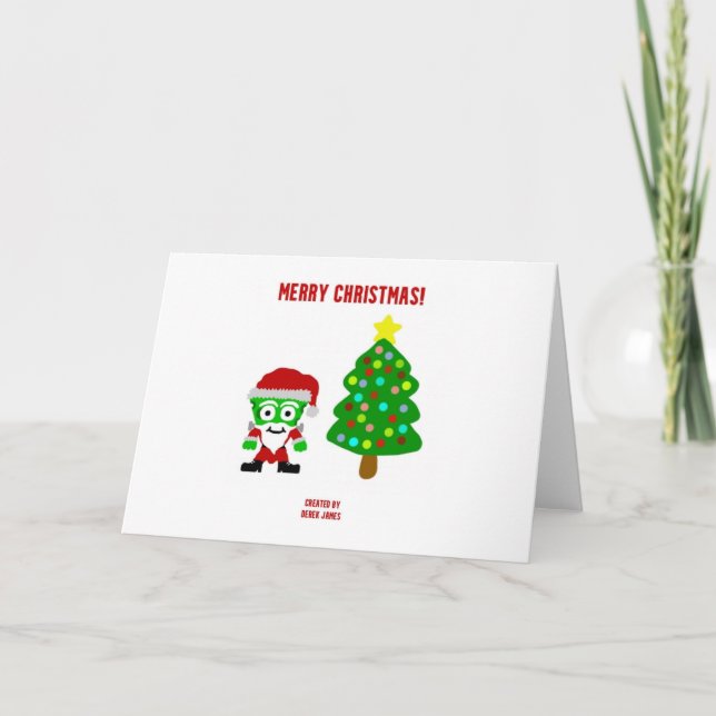 Carte de vœux standard Christmas FrankenCheese (Devant)