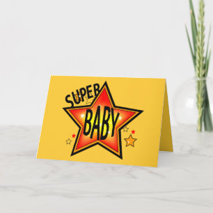 Carte de voeux Star Baby 2
