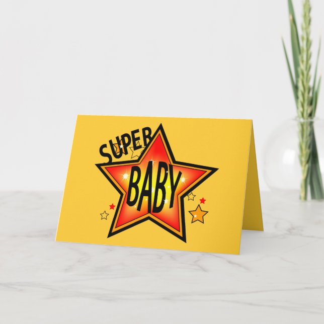 Carte de voeux Star Baby 2 (Devant)