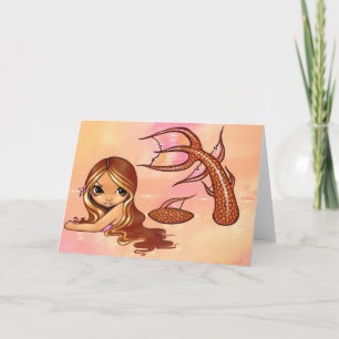 Carte de voeux "Sun Kissed Mermaid"