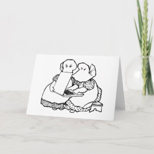 Carte de voeux Sunbonnet Smart Logo