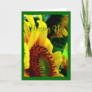 Carte de voeux Sunflower 003