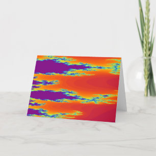 Carte de voeux Sunrise