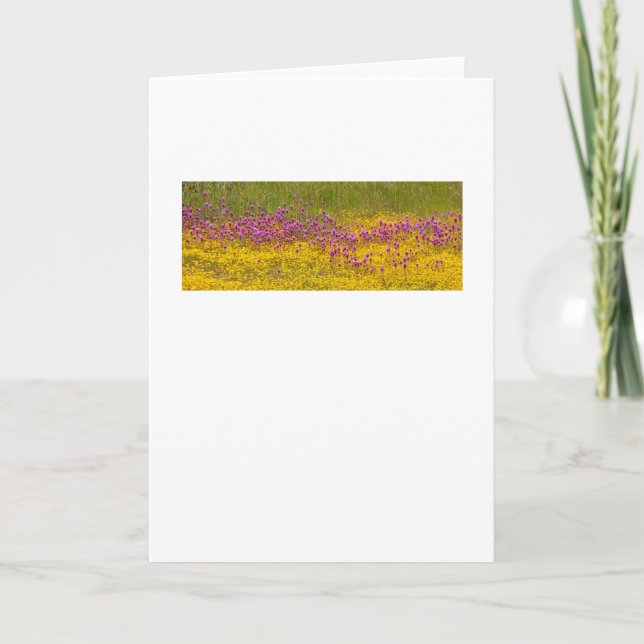 Carte de voeux Superbloom fleur sauvage (Devant)