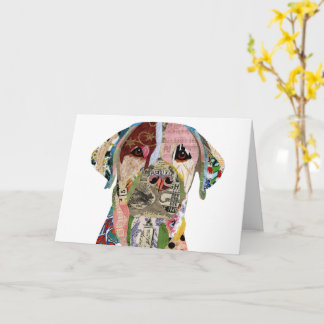 Carte de voeux Sweet Labrador Retriever Chien