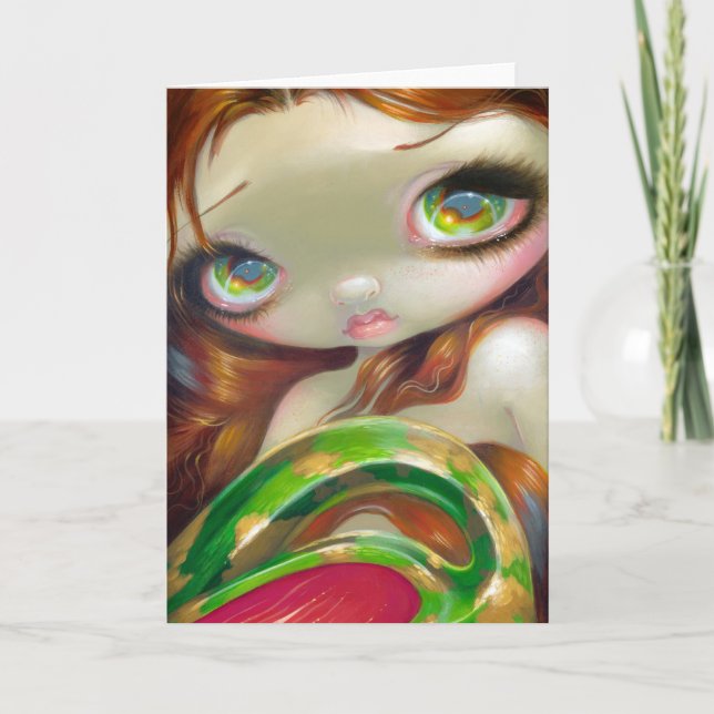 Carte de voeux "Tail of Mossy Gold" (Devant)