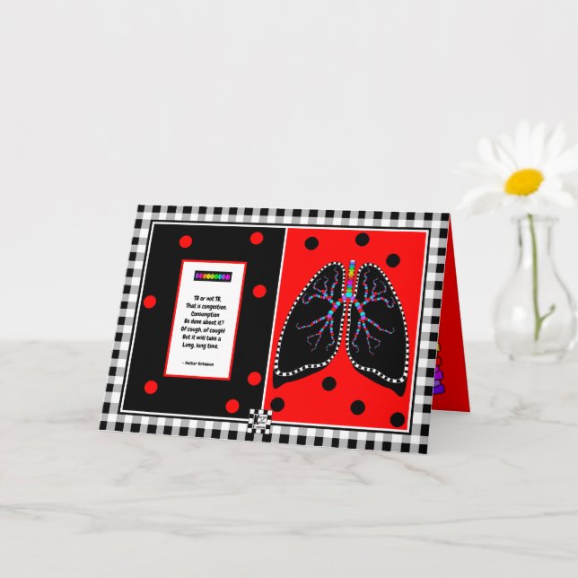 Carte de voeux TB ou pas TB (Petite plante)