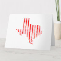 Carte de vœux Texas