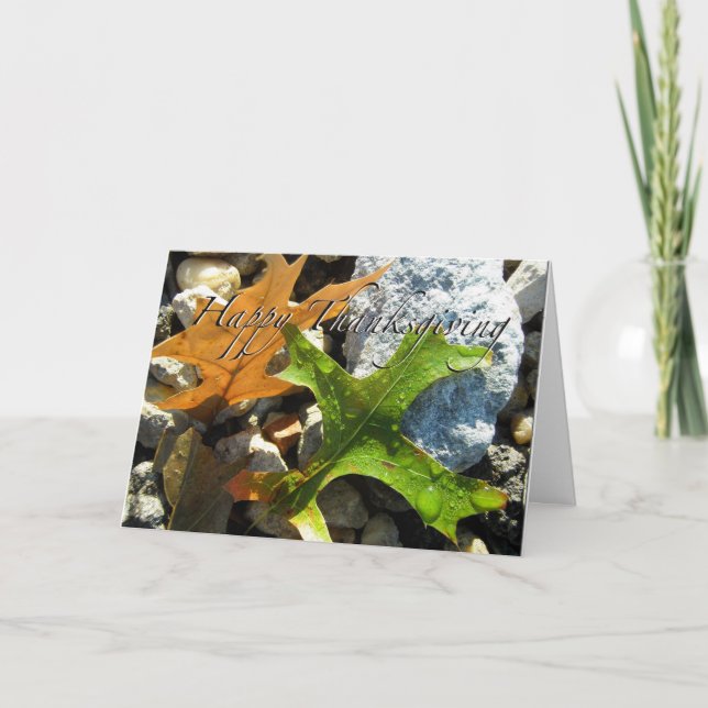 Carte de voeux Thanksgiving (Devant)