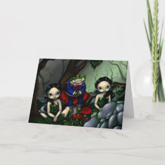 Carte de voeux "The Handsome Frog"