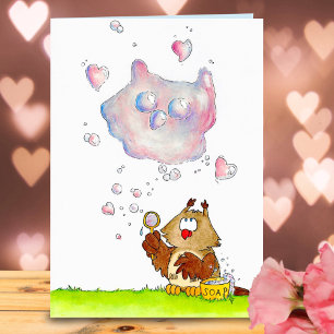 Carte de vœux THINKING OF YOU par Nicole Janes
