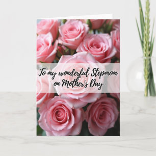 Carte de vœux Toucher doux de pétale de rose