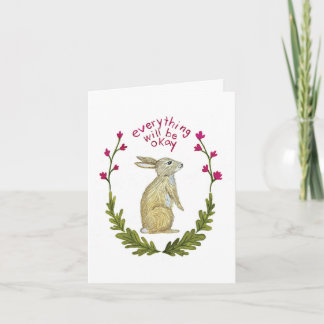 Carte de vœux Tout ira bien