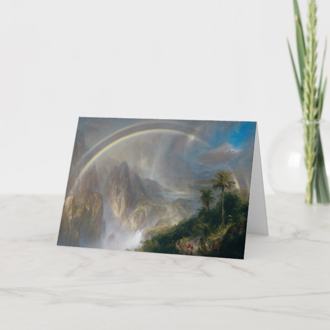 Carte de voeux "Tropiques" de l'église (Devant)