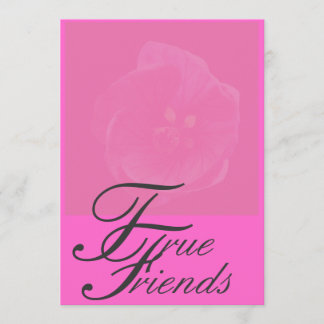 Carte de voeux True Friends