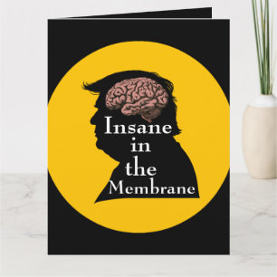 Carte de voeux Trump/fou