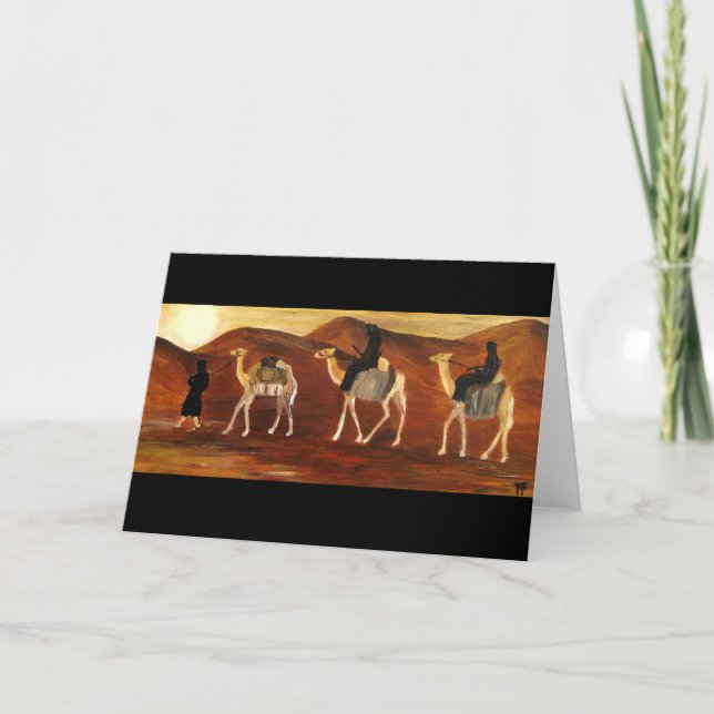Carte de voeux Tuaregs (Devant)
