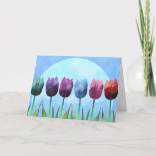 Carte de voeux Tulip