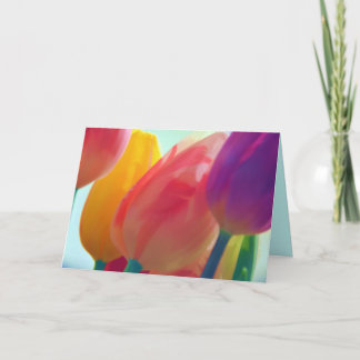 Carte de voeux Tulip Balloons