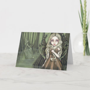 Carte de voeux "Un Tombeau dans le marais"