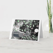 Carte de voeux : Une conversation tranquille