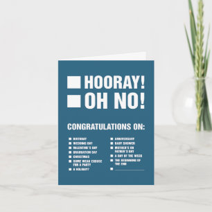 Carte de vœux universelle (Plus Zombies)