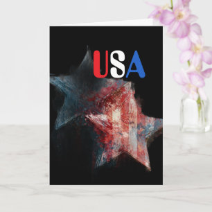 Carte de vœux USA