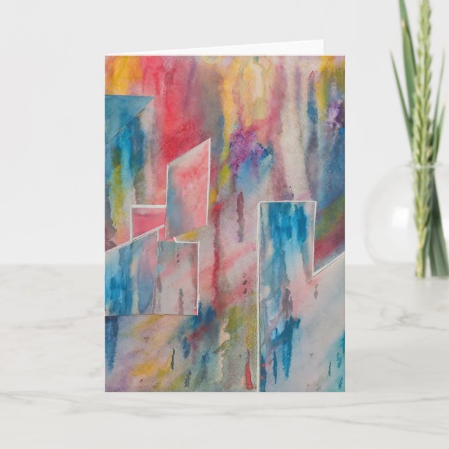 Carte de voeux Utopia créative (Devant)