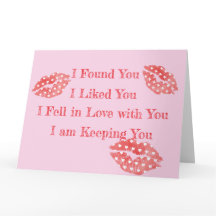 Carte de voeux Valentin