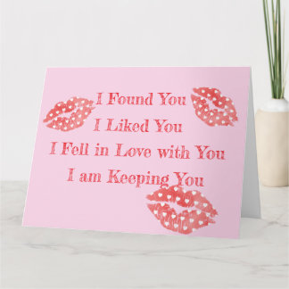 Carte de voeux Valentin