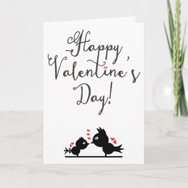 carte de voeux valentines jour (Devant)