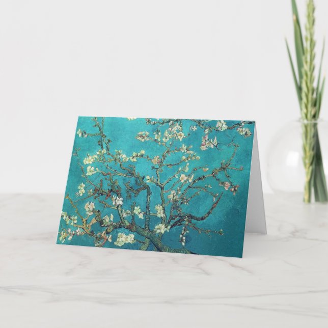 Carte de voeux Van Gogh Almond Blossoms (Devant)