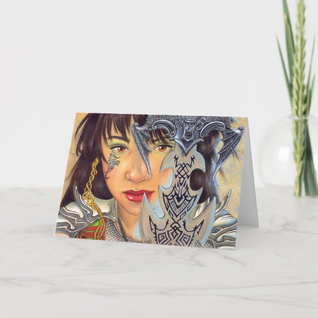 Carte de voeux "Velvet And Steel" (Devant)