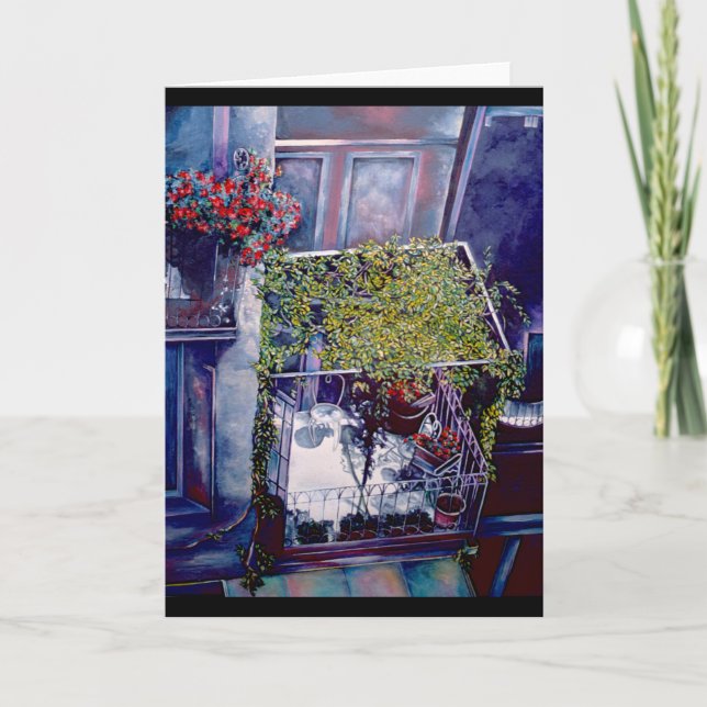 Carte de voeux Ventian Afternoon (Devant)