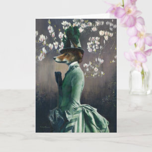 Carte de voeux Victorian Vixen