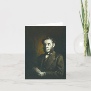 Carte de voeux Victorian Wolfman