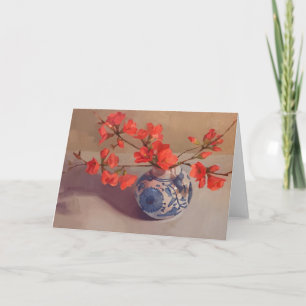 Carte de voeux vierge, art par Sarah Sedwick