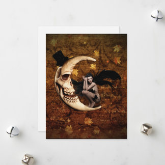 Carte de vœux vierge de fée méchante